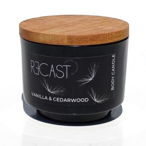 Vanilla & Cedarwood Body Candle