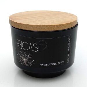 Hydrating Shea Body Butter Mousse in glass jar